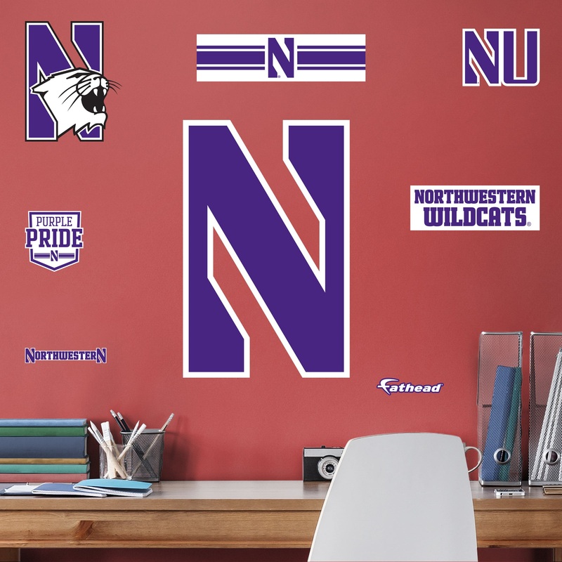 Northwestern Wildcats Logo – Officially Licensed Removable Wall Decal