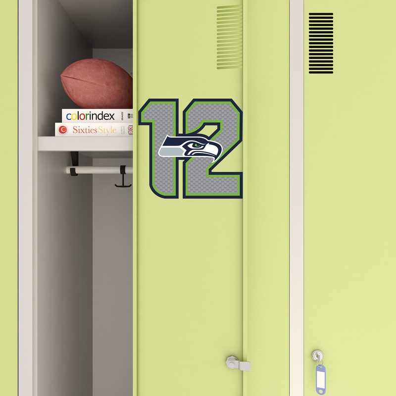 Seattle Seahawks – RealBig Logo Collection – Official NFL – Reusable Vinyl Wall Decals #1