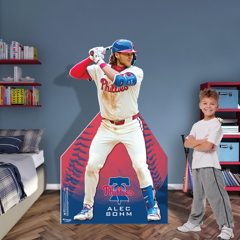 Alec Bohm – Life-Size Stand Out – Official MLB – Philadelphia Phillies – Foam Core Cutout