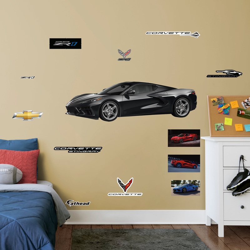 Chevrolet Corvette Black Stingray: Officially Licensed GM Removable Wall Decal