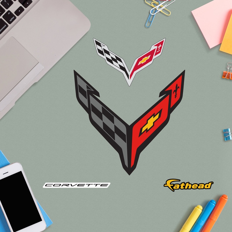 Chevrolet Corvette:  Logo|11.5W x 11H