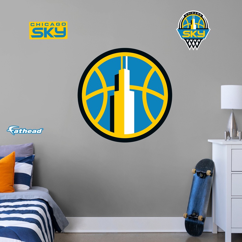Chicago Sky: Logo – Officially Licensed WNBA Removable Wall Decal