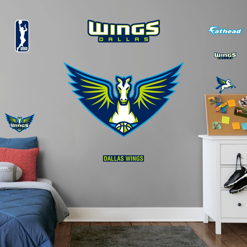 Dallas Wings: Logo – Officially Licensed WNBA Removable Wall Decal