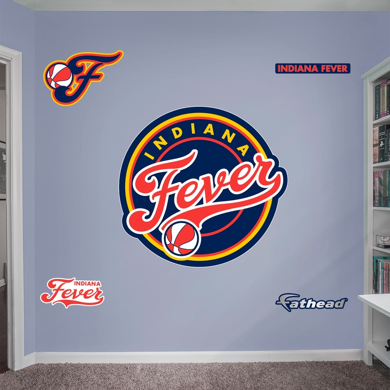 Indiana Fever: Logo – Officially Licensed WNBA Removable Wall Decal