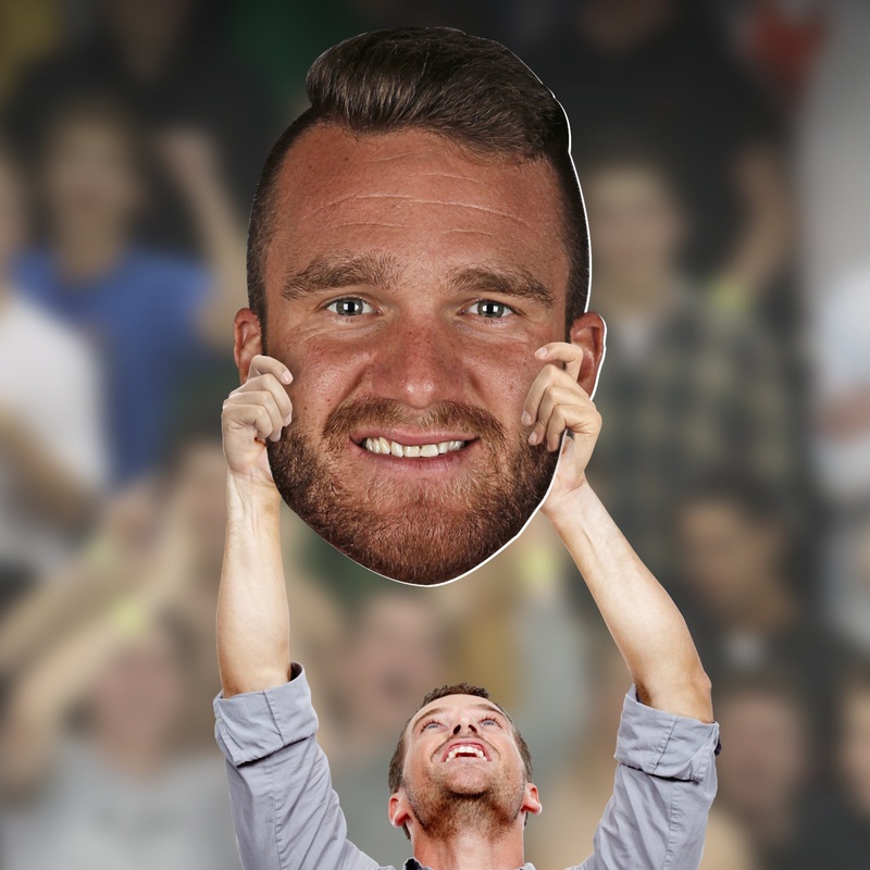 Jonathan Huberdeau – Big Head – Official NHL – Calgary Flames – Foam Core Cutout
