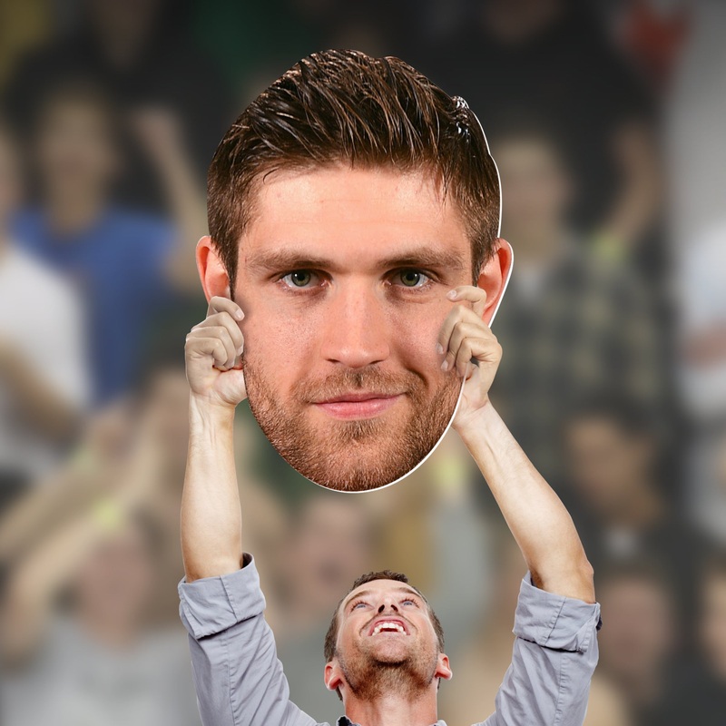 Leon Draisaitl – Big Head – Official NHL – Edmonton Oilers – Foam Core Cutout
