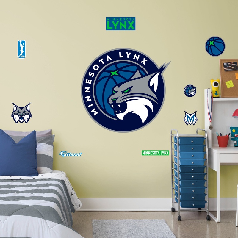 Minnesota Lynx: Logo – Officially Licensed WNBA Removable Wall Decal