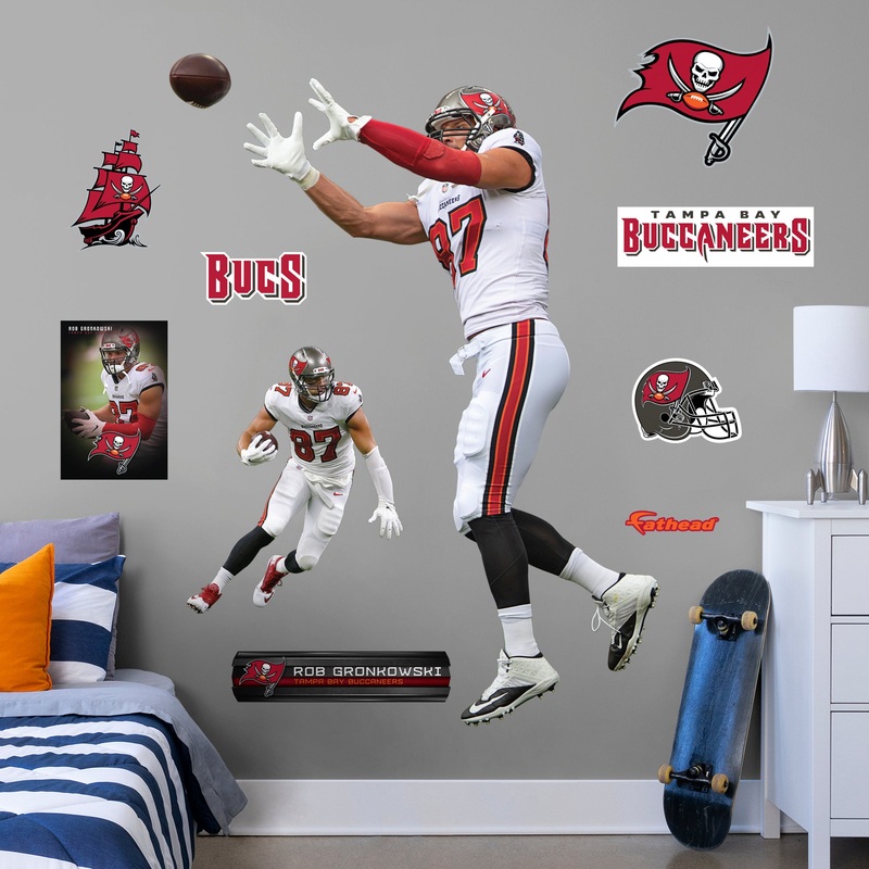 Rob Gronkowski – RealBig Collection – Official NFL – Reusable Vinyl Wall Decals