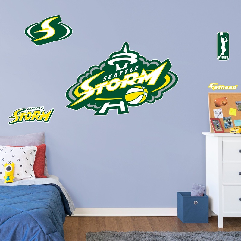 Seattle Storm: Logo – Officially Licensed WNBA Removable Wall Decal