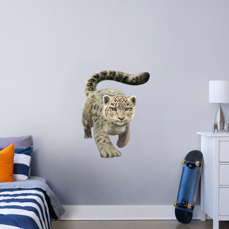 Snow Leopard – Removable Wall Decal