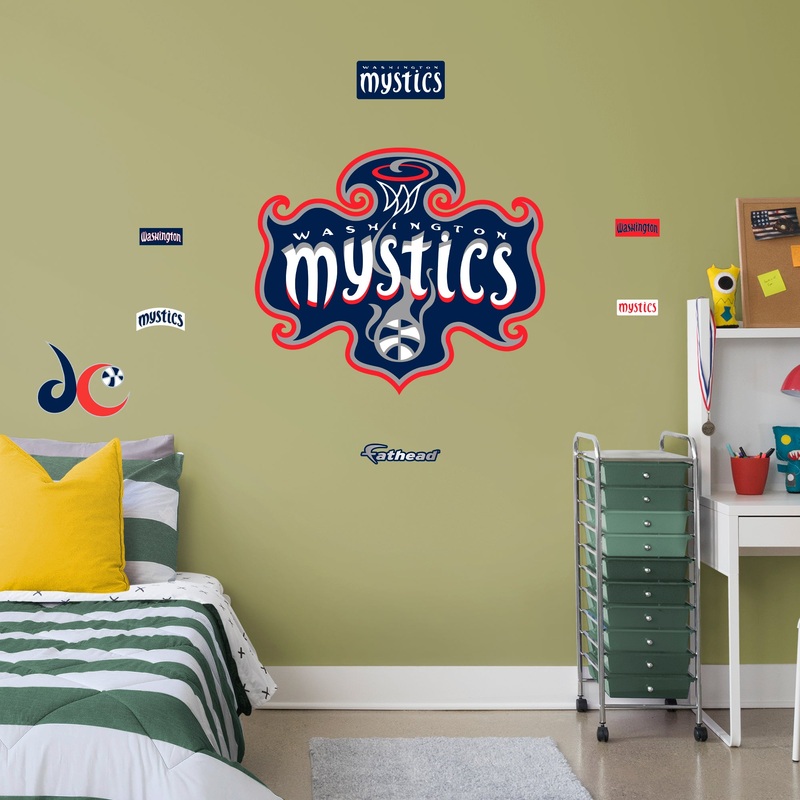 Washington Mystics: Logo – Officially Licensed WNBA Removable Wall Decal
