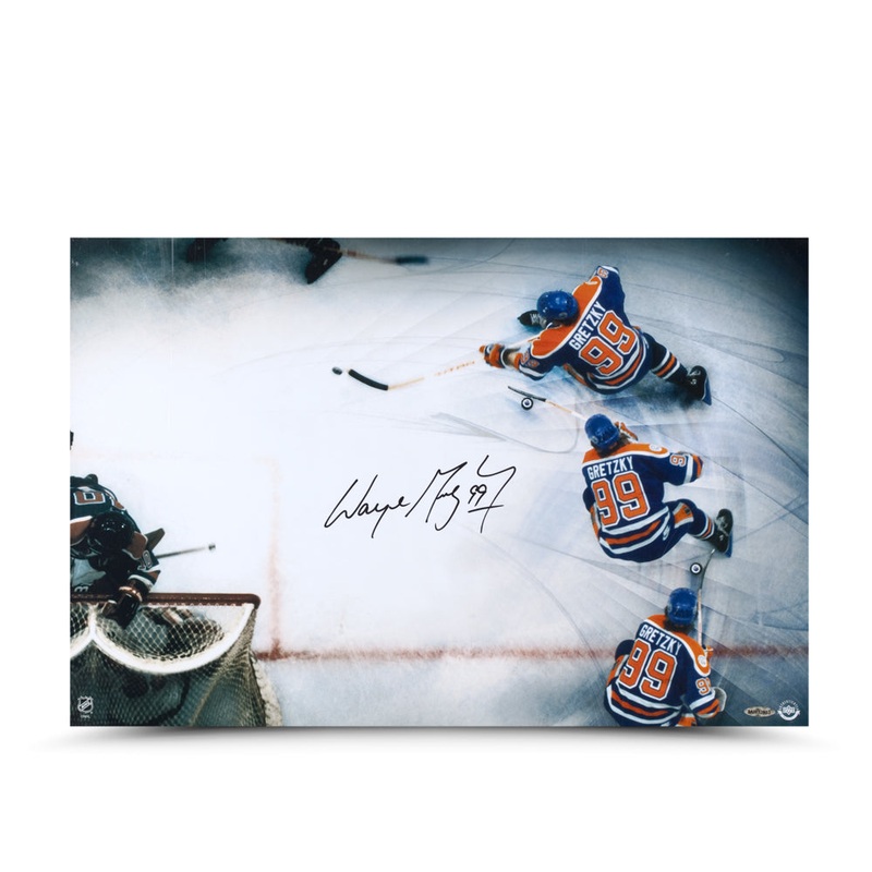 Wayne Gretzky Wrap Around 16X24