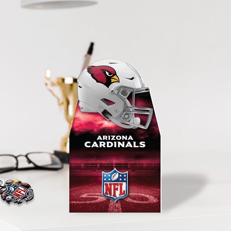 Arizona Cardinals Helmet – Mini Stand Out – Official NFL – Cardstock Cutout