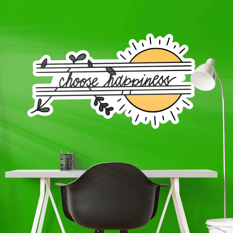 Choose Happiness  – Officially Licensed Big Moods Removable Wall Decal