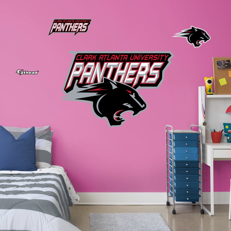 Clark Atlanta University – RealBig Collection – Official NCAA – Reusable Vinyl Wall Decals