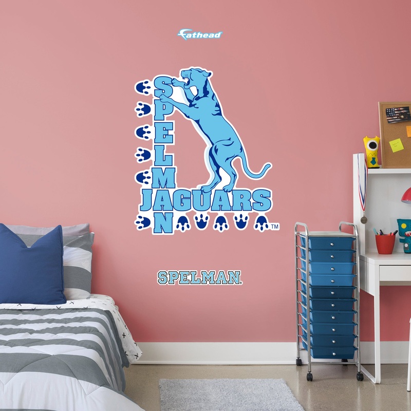 Spelman College – RealBig Collection – Official NCAA – Reusable Vinyl Wall Decals