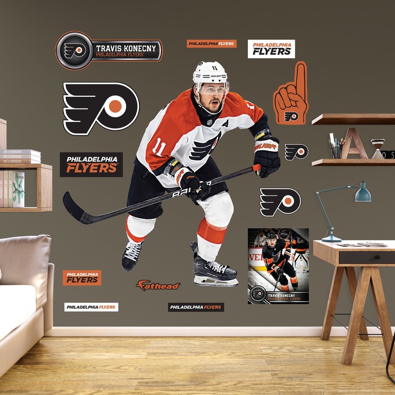 Travis Konecny – RealBig Collection – Official NHL – Philadelphia Flyers – Reusable Vinyl Wall Decals