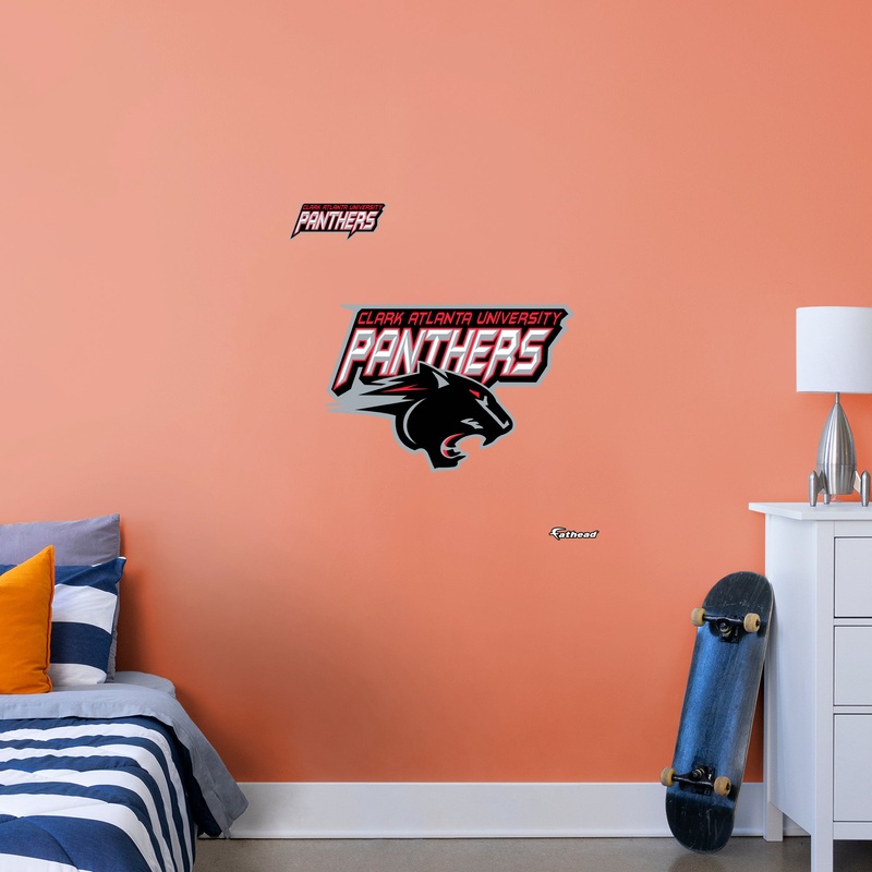 Clark Atlanta University – RealBig Logo Collection – Official NCAA – Reusable Vinyl Wall Decals