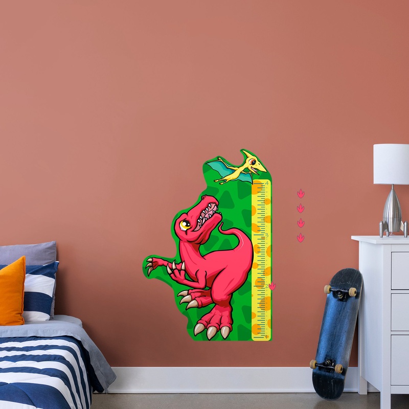 Growth Charts Dinosaurs 01  – Removable Wall Decal