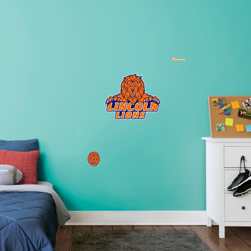 Lincoln University – RealBig Logo Collection – Official NCAA – Reusable Vinyl Wall Decals