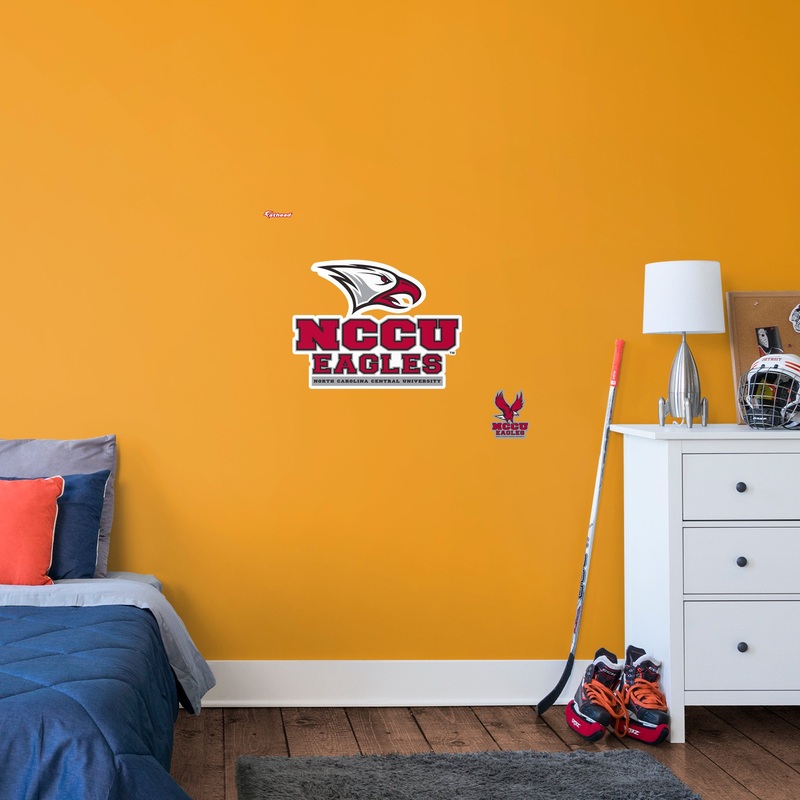 North Carolina Central University – RealBig Logo Collection – Official NCAA – Reusable Vinyl Wall Decals