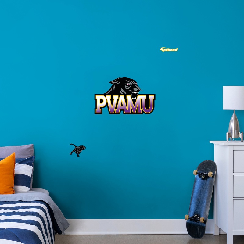 Prairie View A&M University – RealBig Logo Collection – Official NCAA – Reusable Vinyl Wall Decals #2