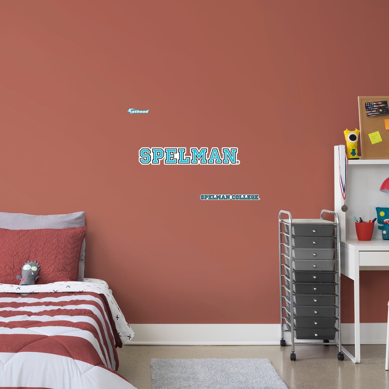 Spelman College – RealBig Logo Collection – Official NCAA – Reusable Vinyl Wall Decals