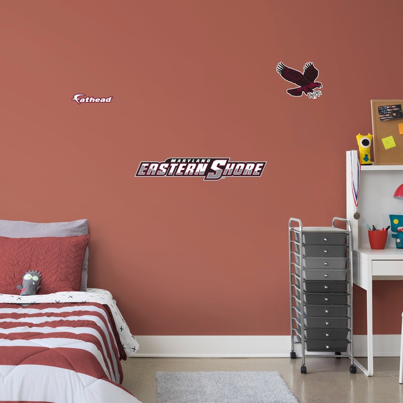 University of Maryland-Eastern Shore – RealBig Logo Collection – Official NCAA – Reusable Vinyl Wall Decals #2