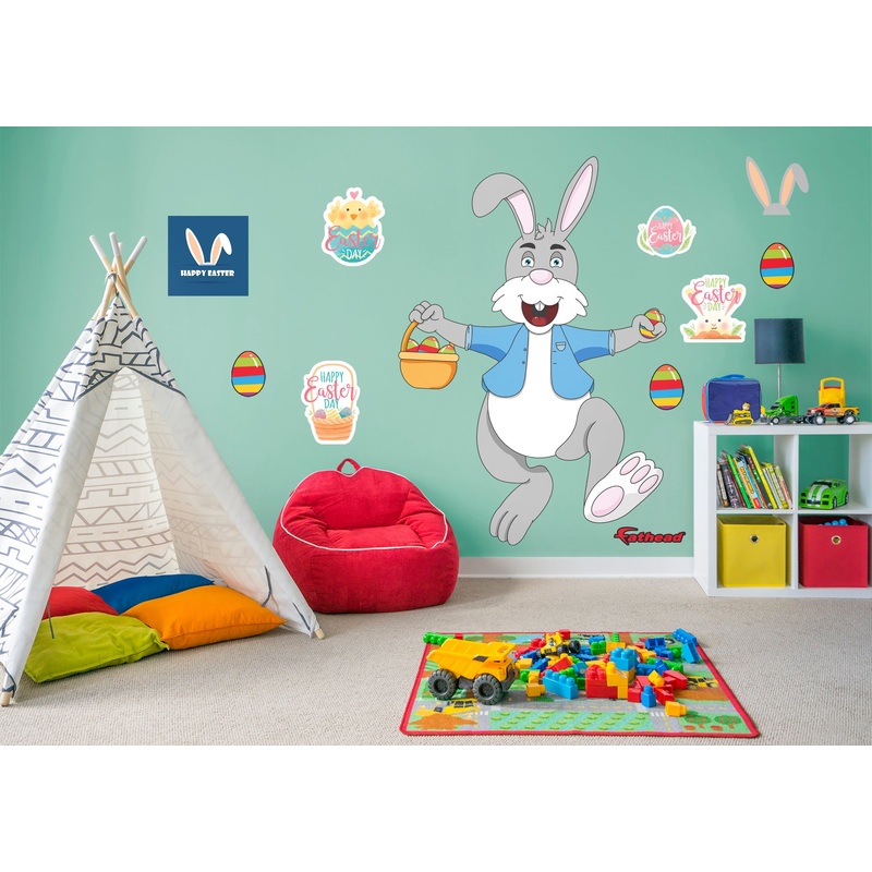 Easter Bunny  –  Removable Wall Decal