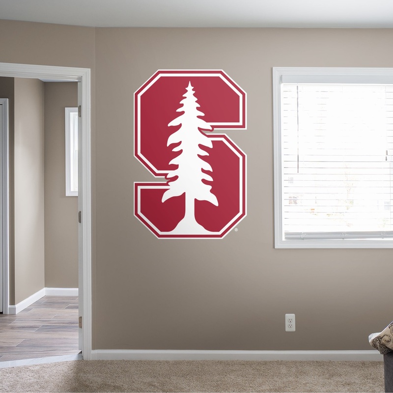 Stanford Cardinal – RealBig Logo Collection – Official NCAA – Reusable Vinyl Wall Decals