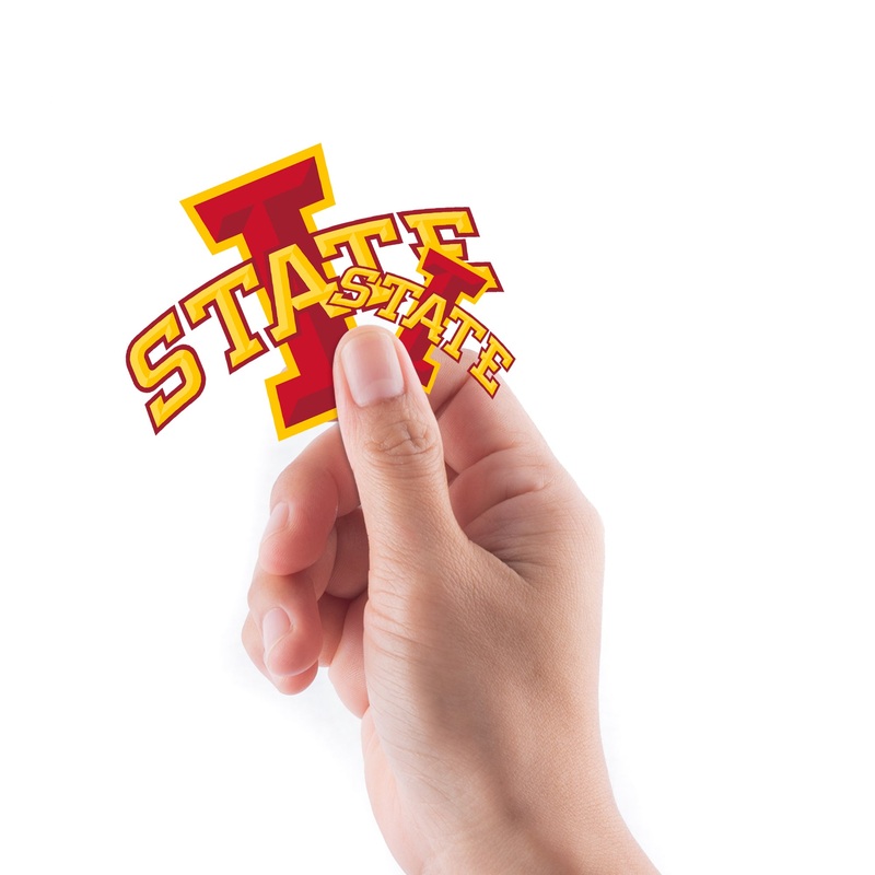 Iowa State Cyclones – 5 Logo Minis (Mixed Sizes) – Official NCAA – Reusable Vinyl Decals