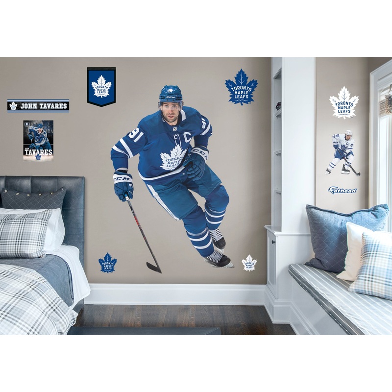 John Tavares – RealBig Collection – Official NHL – Toronto Maple Leafs – Reusable Vinyl Wall Decals #2