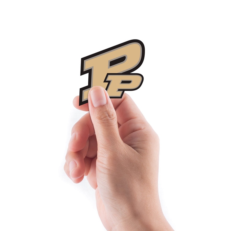Purdue Boilermakers – 5 Logo Minis (Mixed Sizes) – Official NCAA – Reusable Vinyl Decals