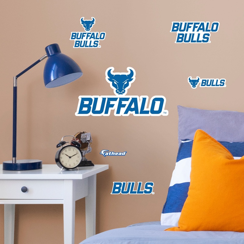 U of Buffalo – RealBig Large Logo Collection – Official NCAA – Reusable Vinyl Wall Decals