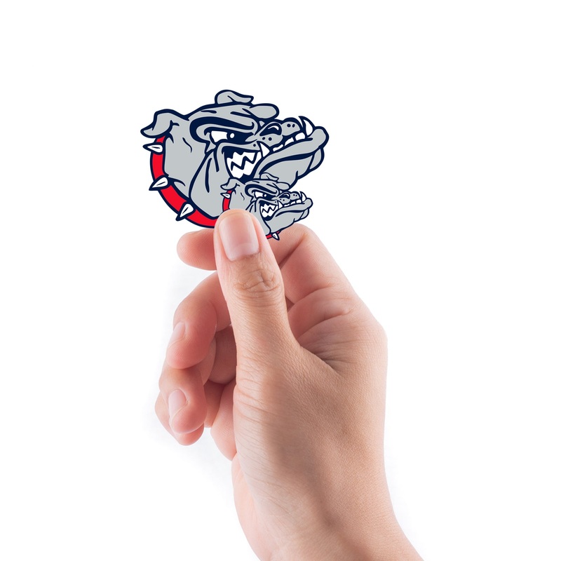 Gonzaga Bulldogs – 5 Logo Minis (Mixed Sizes) – Official NCAA – Reusable Vinyl Decals