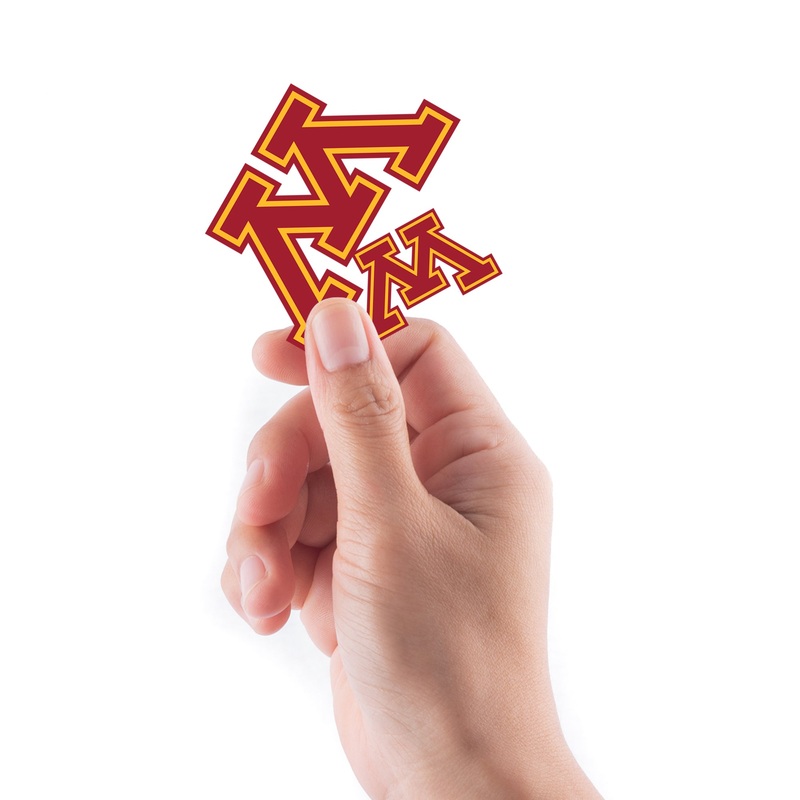Minnesota Golden Gophers – 5 Logo Minis (Mixed Sizes) – Official NCAA – Reusable Vinyl Decals