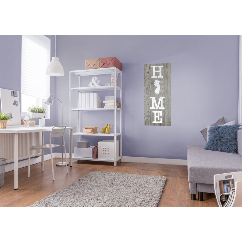 Home Products: New Jersey Vinyl State Home Signs        –   Removable     Adhesive Decal