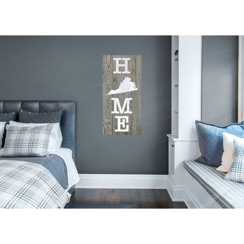 Home Products: Virginia Vinyl State Home Signs        –   Removable     Adhesive Decal