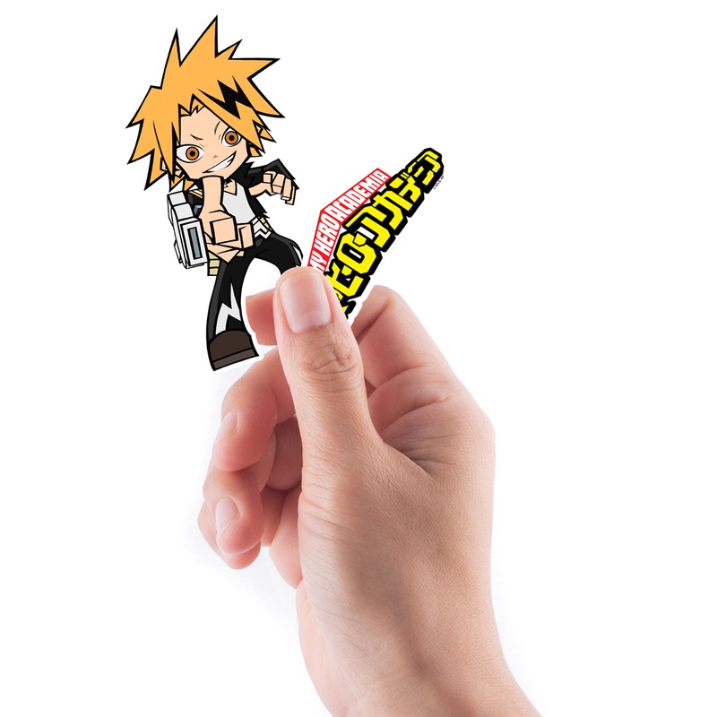 KAMINARI – 5 Minis (Mixed Sizes) – Official Funimation – My Hero Academia – Reusable Vinyl Decals