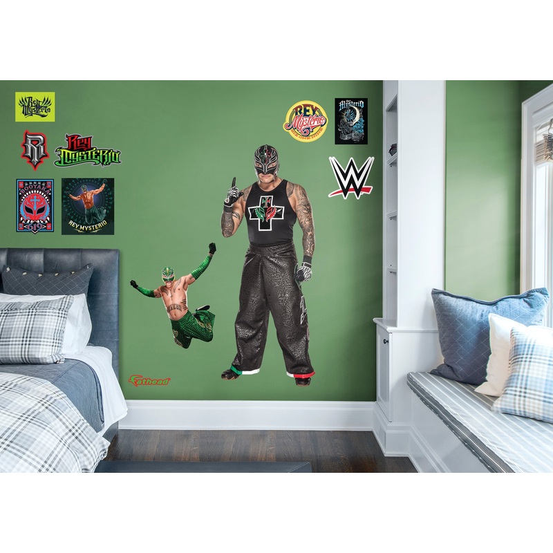 Rey Mysterio – RealBig Collection – Official WWE – Reusable Vinyl Wall Decals