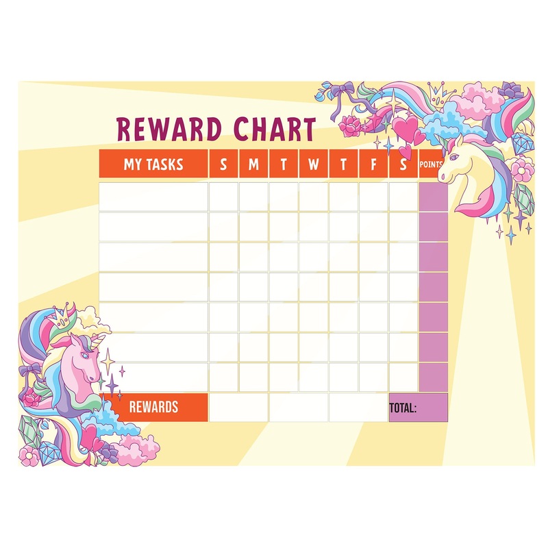 Magical Creatures: Unicorn Fantasy Dry Erase        –   Removable Wall   Adhesive Decal