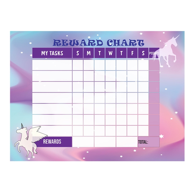 Magical Creatures: Unicorn Magic unicorns Dry Erase        –   Removable Wall   Adhesive Decal