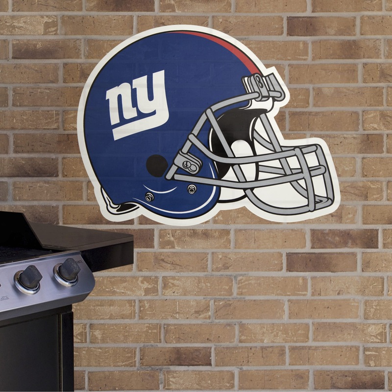 New York Giants – Helmet – Outdoor Wall Decals – Official NFL – Scratch Resistant Alumigraphics Smooth #1