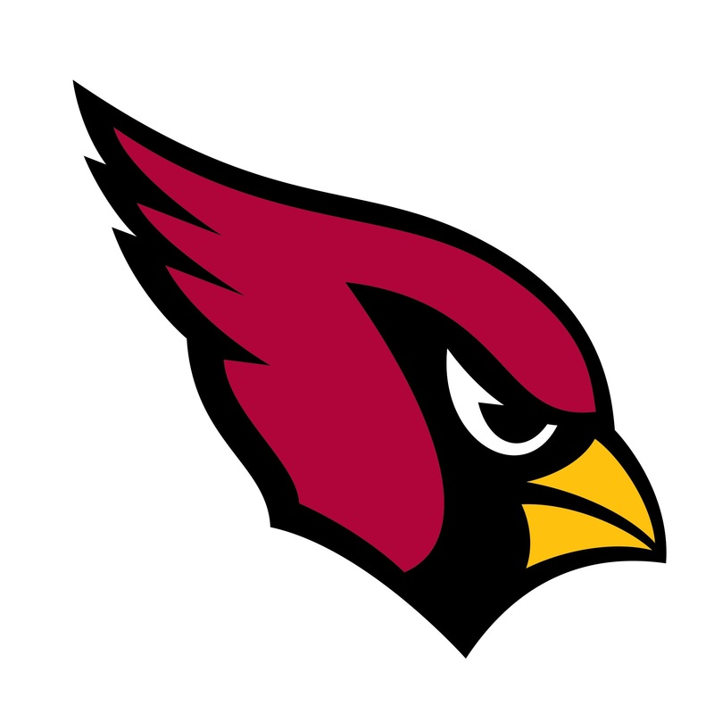 Arizona Cardinals – Logo (2 Decals) – Outdoor Wall Decals – Official NFL – Scratch Resistant Alumigraphics Smooth