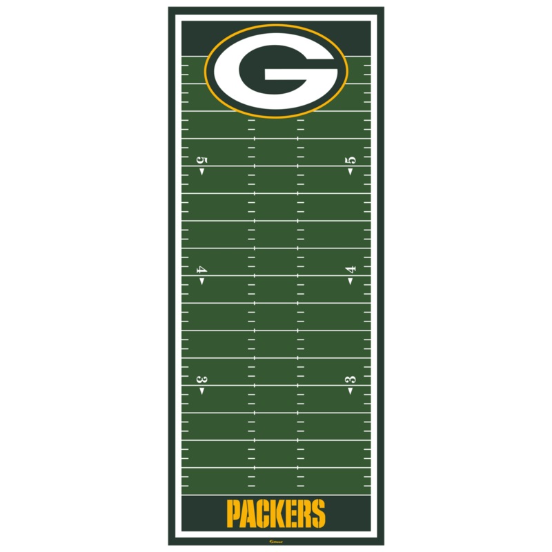 Green Bay Packers – Growth Chart – Official NFL – Reusable Vinyl Wall Decal #2
