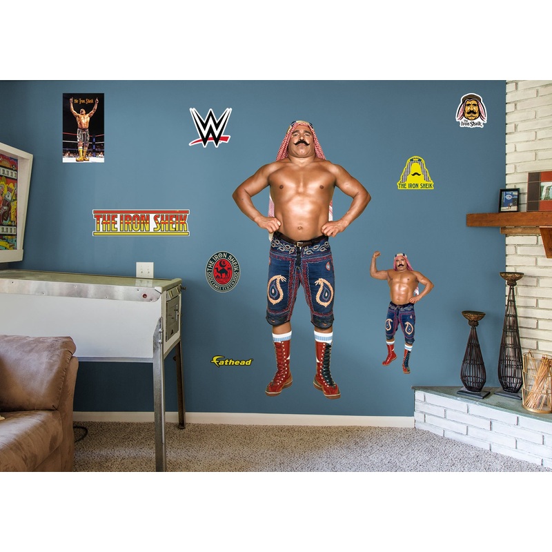 Iron Sheik – RealBig Collection – Official WWE – Reusable Vinyl Wall Decals