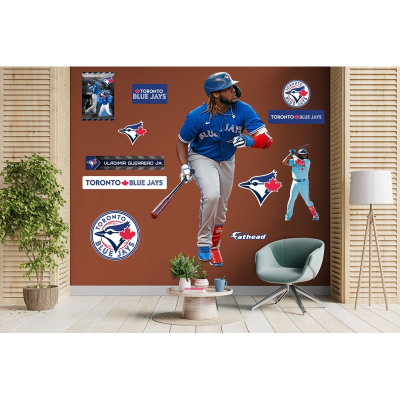 Vladimir Guerrero Jr. – RealBig Collection – Official MLB – Toronto Blue Jays – Reusable Vinyl Wall Decals #2
