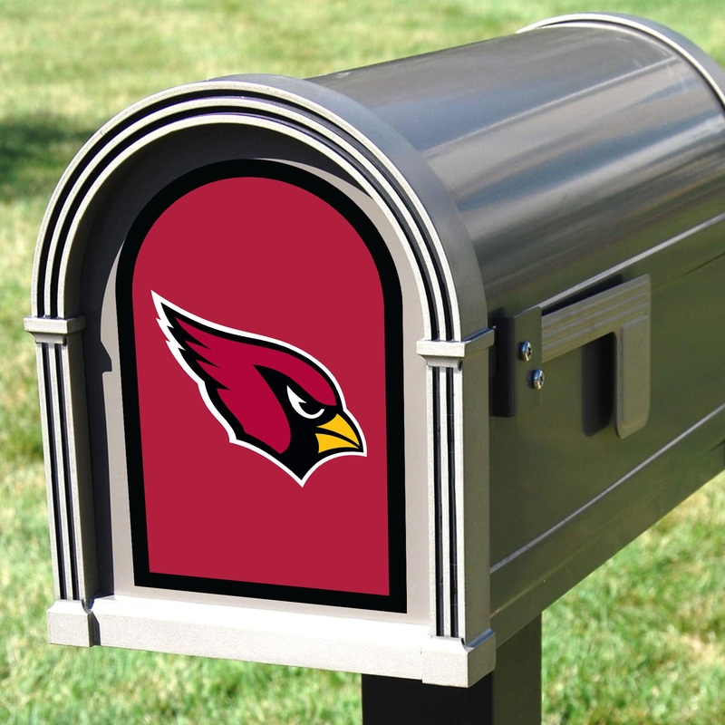 Arizona Cardinals – Mailbox Logo – Outdoor Wall Decal – Official NFL – Scratch Resistant Alumigraphics Smooth