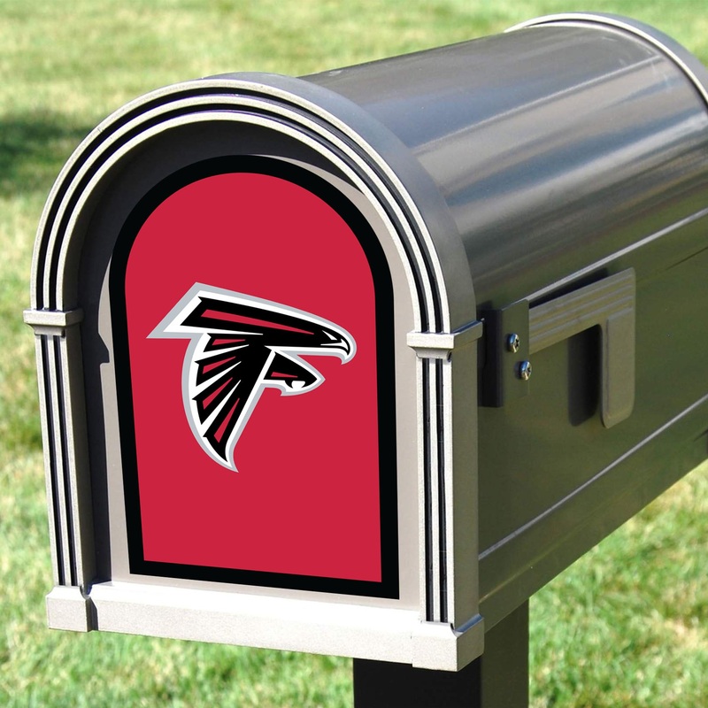 Atlanta Falcons – Mailbox Logo – Outdoor Wall Decal – Official NFL – Scratch Resistant Alumigraphics Smooth
