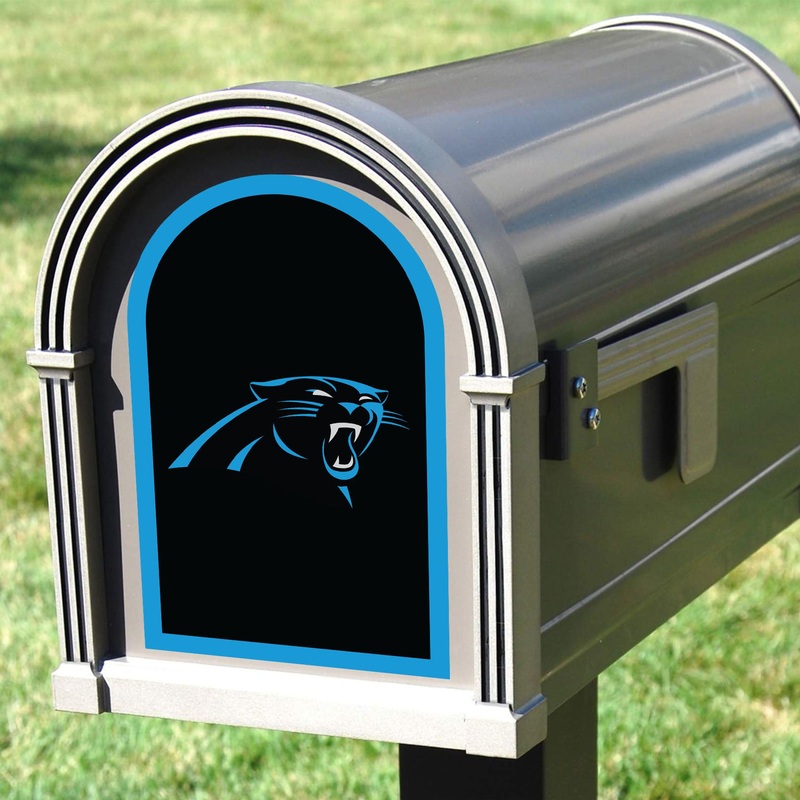 Carolina Panthers – Mailbox Logo – Outdoor Wall Decal – Official NFL – Scratch Resistant Alumigraphics Smooth